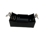 D Cell Battery Holder With Fahnstock Clips