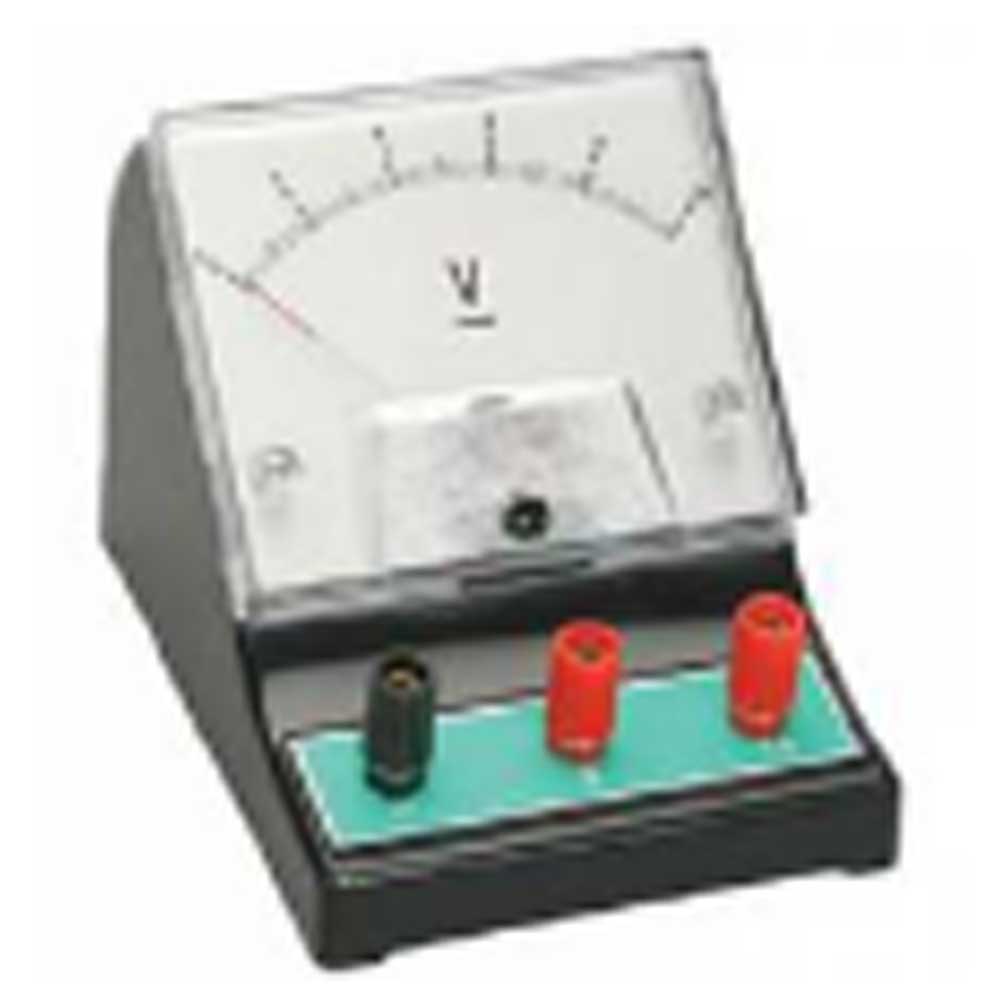 Voltmeter, Dual Scale, Moving Coil, Ms-100