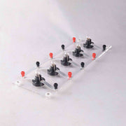 Lamp Board, 5  Socket, 6 Volt