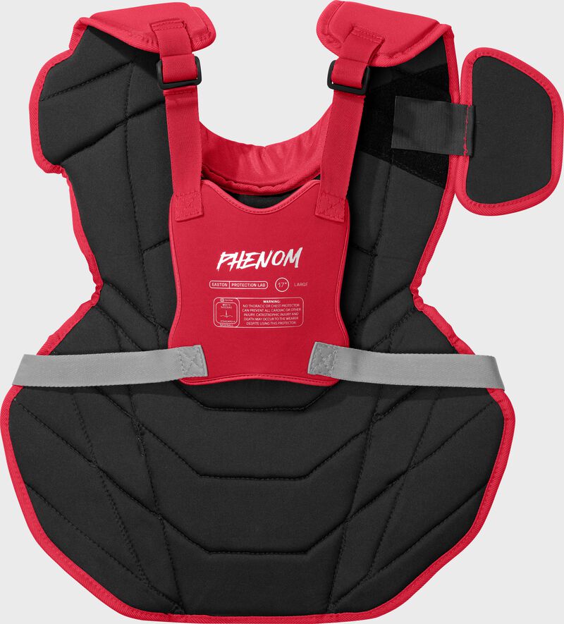 Easton Phenom Medium Chest Protector - Medium - Red