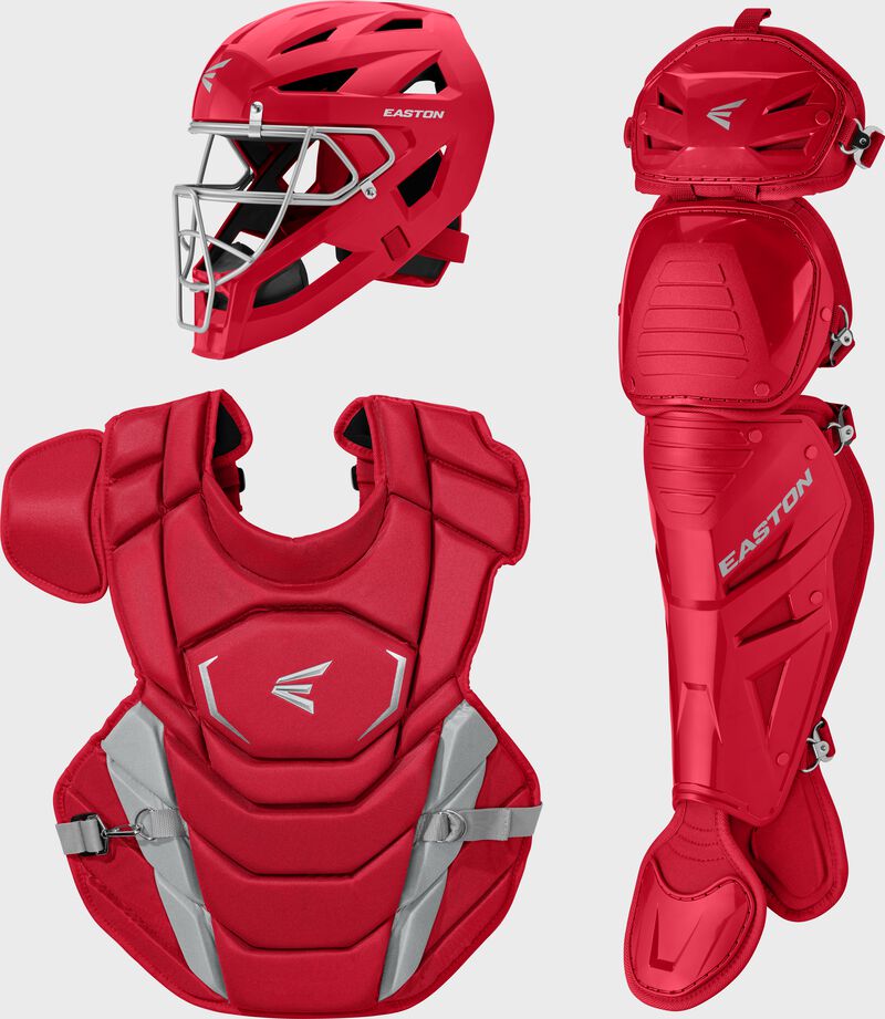 Easton Phenom Small Catchers Box Set - Small - Red