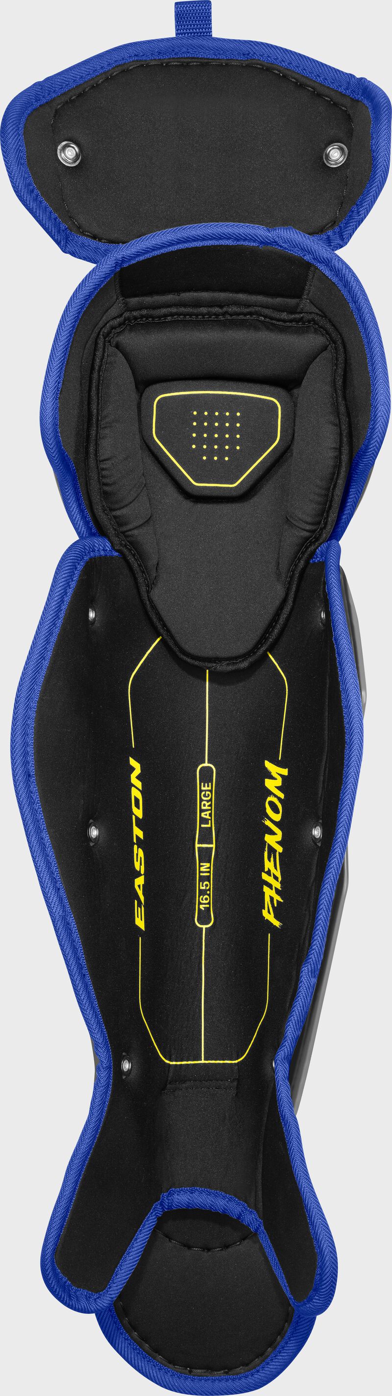 Easton Phenom Medium Leg Guards - Medium - Royal