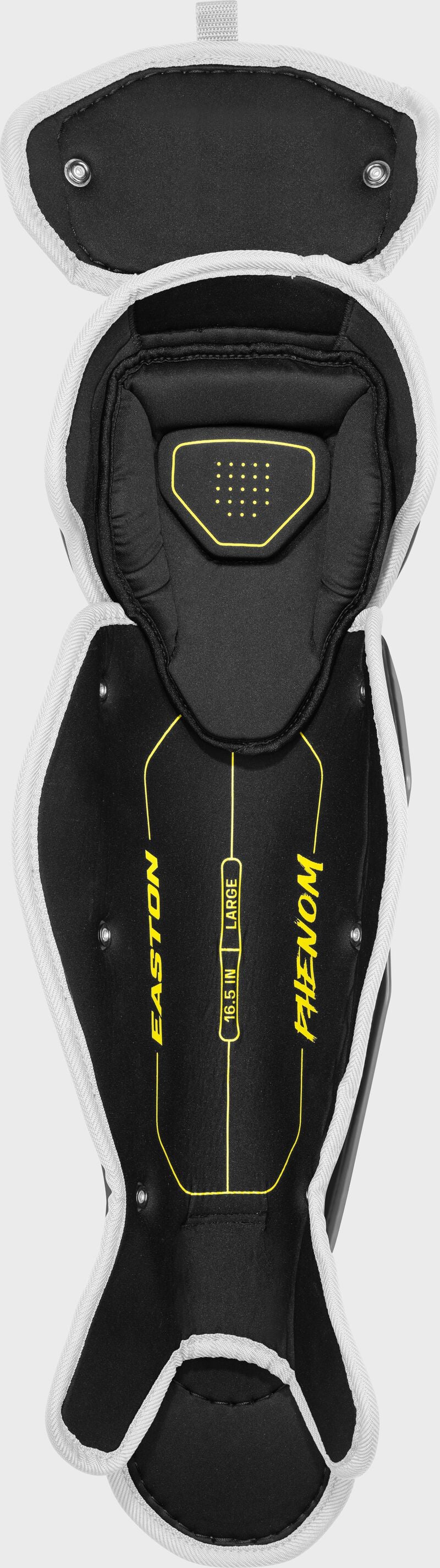 Easton Phenom Large Leg Guards - Large - White