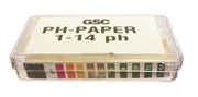 Litmus pH Indicator Paper Wide Range pH 1-14, pack 100 strips.