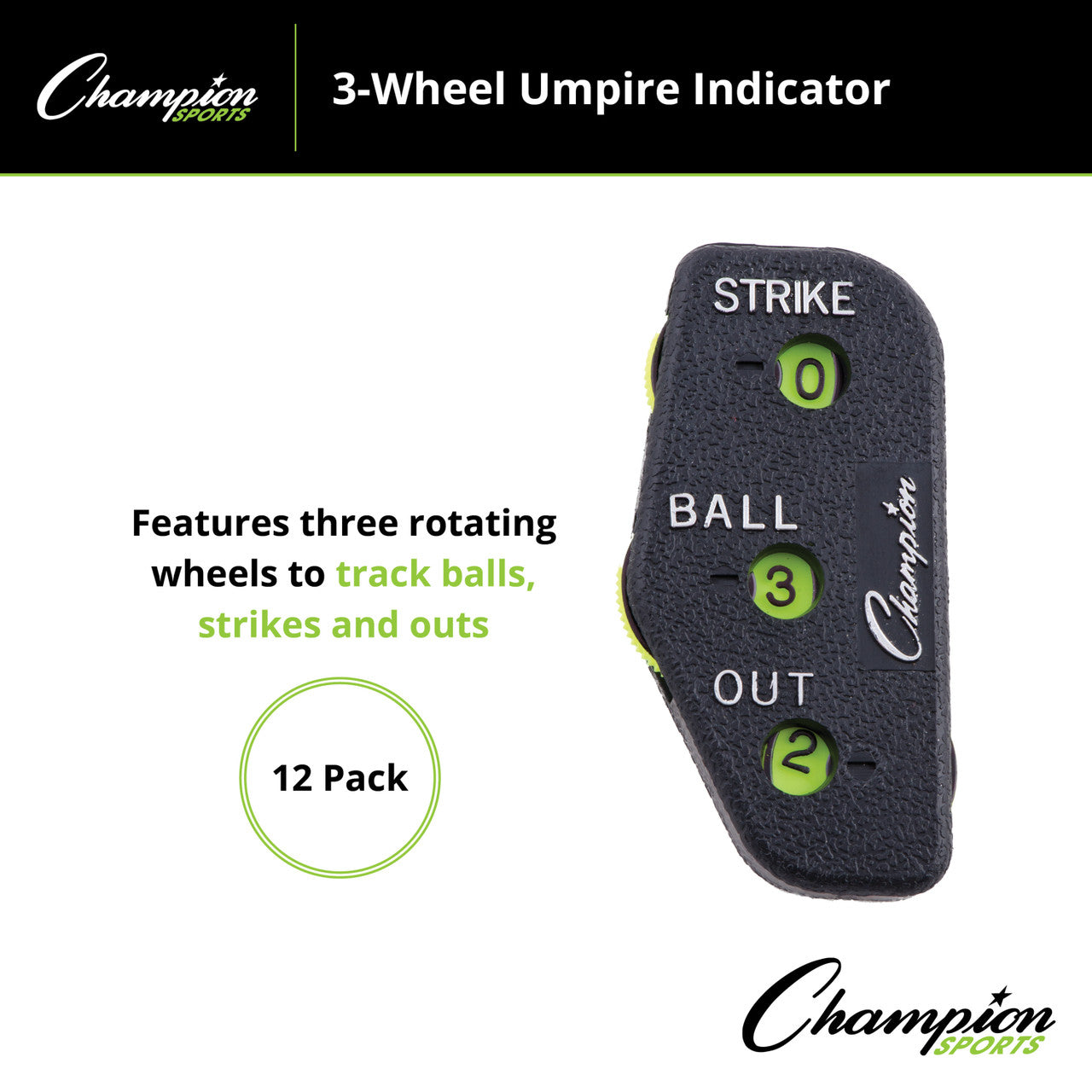 3 Wheel Umpire Indicator
