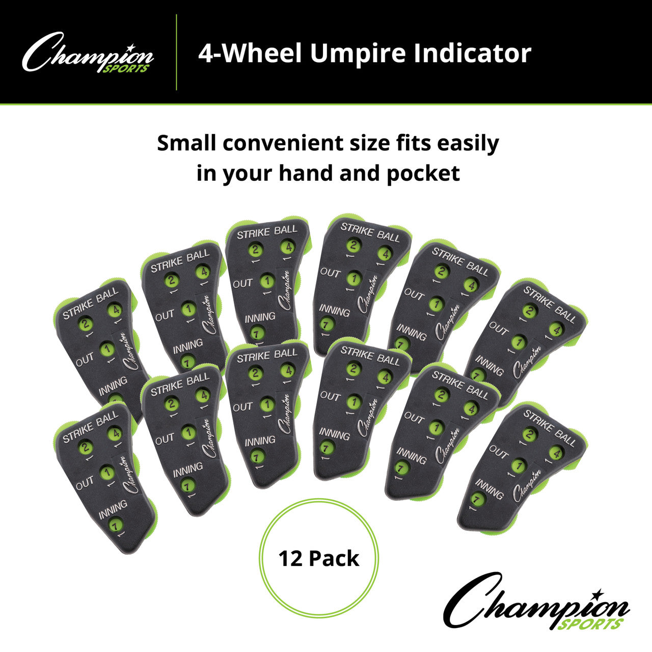 4 Wheel Umpire Indicator