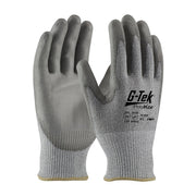 16-564L-VP PIP G-Tek PolyKor Glove, Knit Blended, Polyurethane Coated Palm & Fingers, L