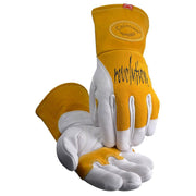 1810-L PIP Premium MIG Welder's Gloves, Cow Grain, Slip-on, Gold, Large