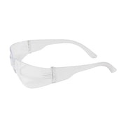 Safety Glasses, EYEWEAR, ZENON Z12, RIMLESS FRONT, CLEAR TEMPLES , CLEAR ANTI-FOG LENS