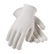 Protective Industrial Products Gloves, Material: Uncoated cotton/Polyester seemless knit, Color: Bleached white, Gauge: 7 gauge, Style: Medium weight, Size: Large (only avail in sizes Small and Large)