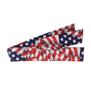 PIP EZ-Cool Evaporative Cooling Bandana, Material: 65% polyester 35% cotton poplin, Color: Patriot