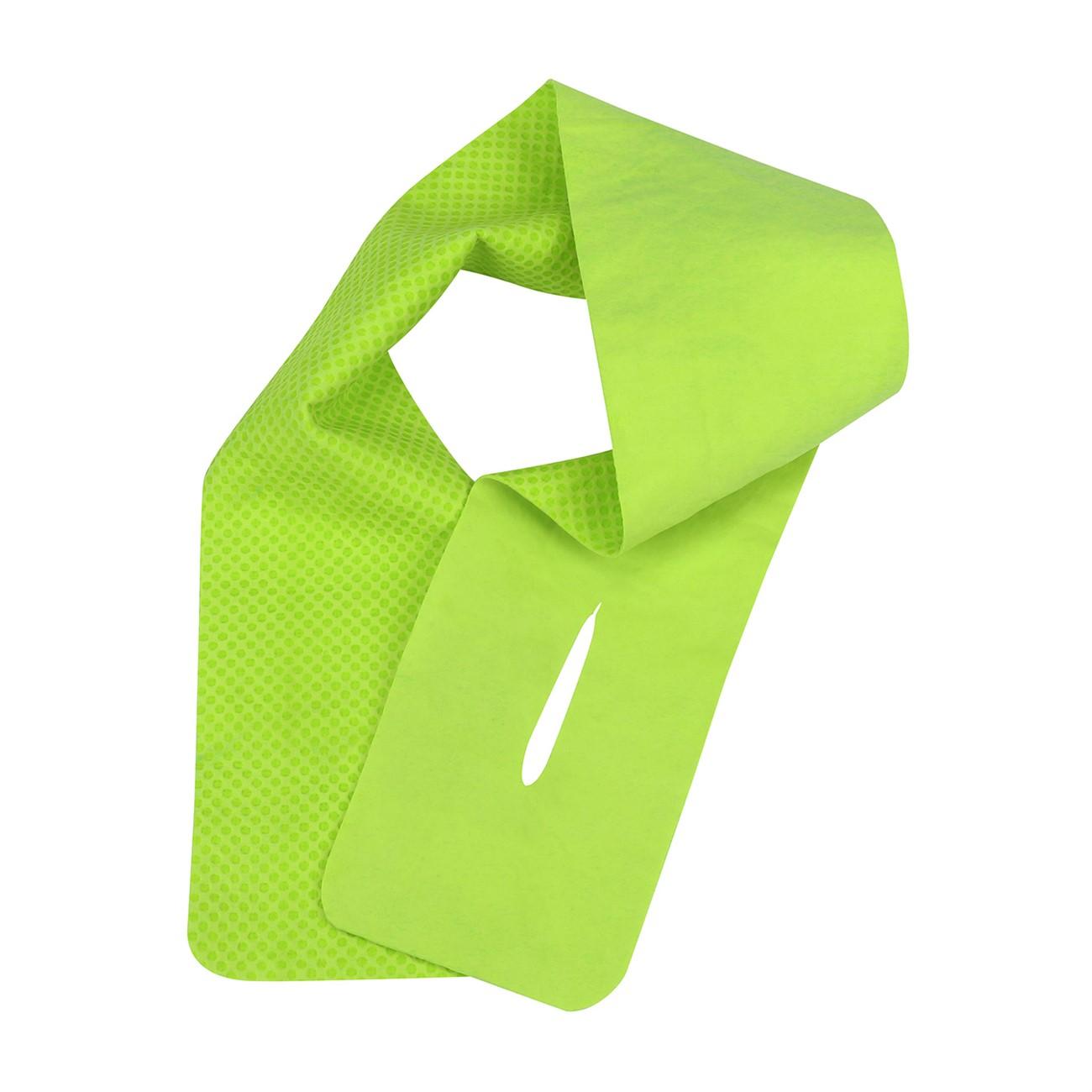 PIP EZ-Cool Evaporative Cooling Neck Wrap, Poly Vinyl Alcohol Fabric, Machine or hand washable, Size: 4"x 30", Color: Neon Yellow-Lime, Package Qty: 1 per pack