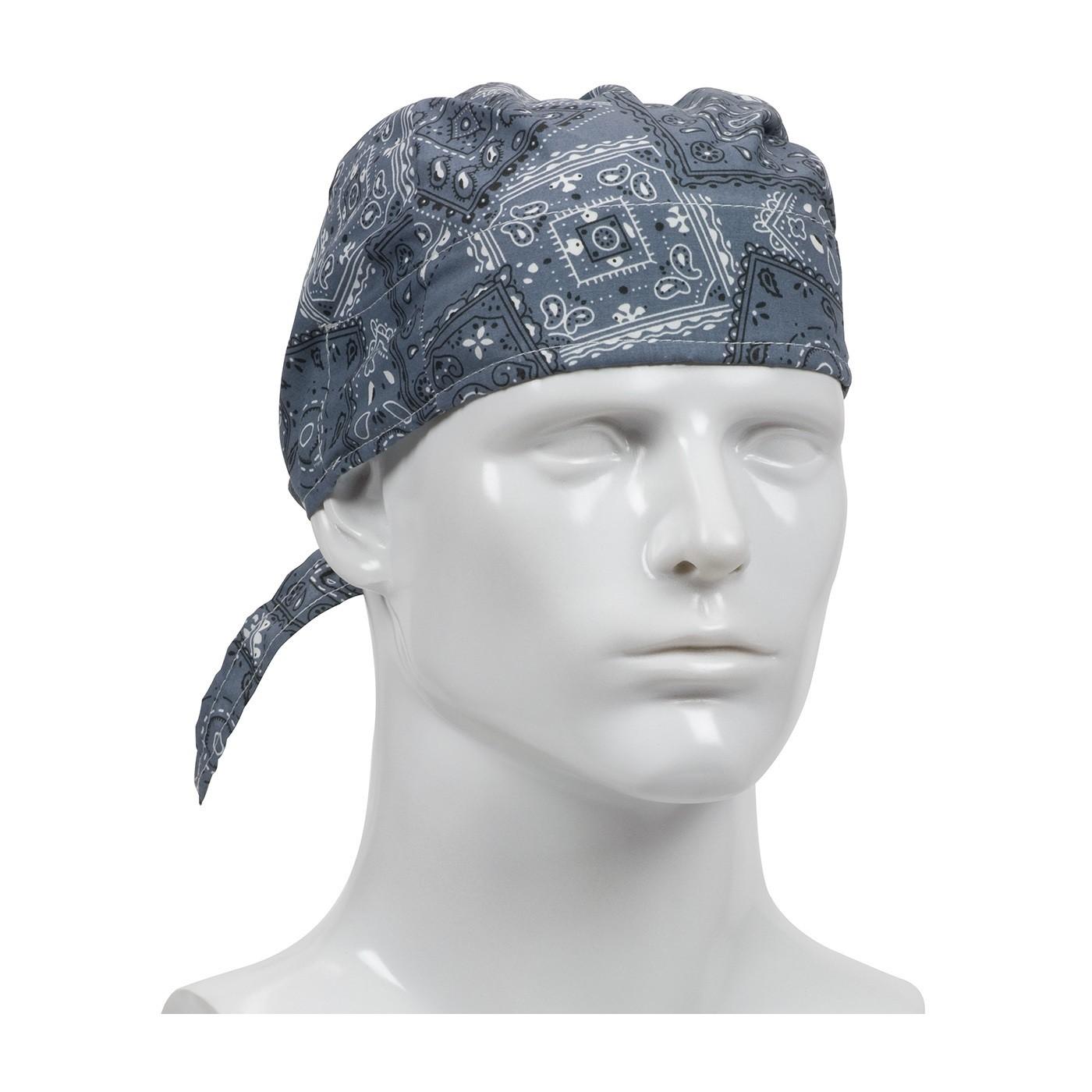 PIP EVAPORATIVE COOLING TIE HAT WITH ELASTIC, COWBOY BLUE  , Case Qty.: 200 Each