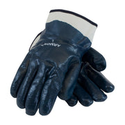 56-3154/L PIP Armortuff Nitrile Gloves,Fully Coated Dipped Gloves,Nitrile Dip,L,Blue