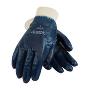 56-3171/L PIP Nitrile Dipped Gloves,Armorlite,Light Weight,Fully Coated Interlock,Blue,L