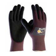 56-425/L PIP Maxidry Ultra Light Weight Nitrile 3/4 Dip Coating,L