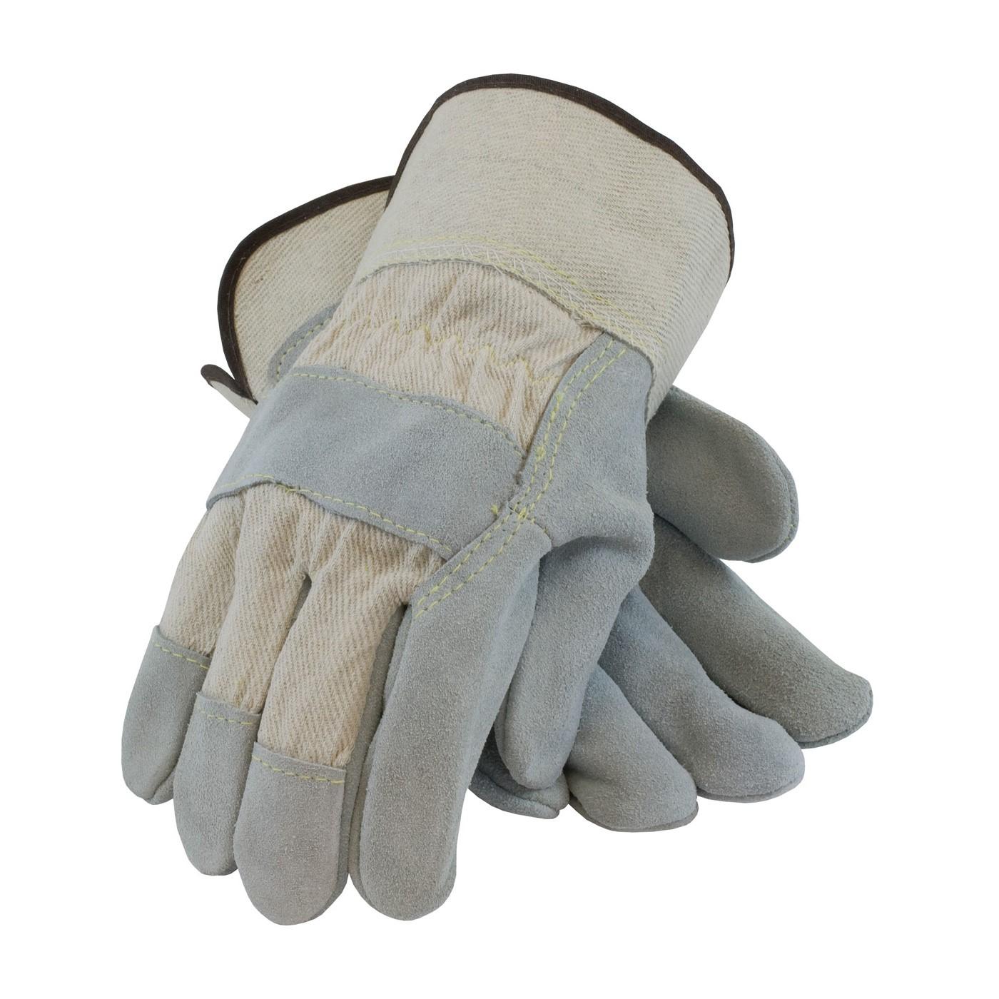 80-8800/L PIP Heavy Side Split Cowhide Leather Palm,L