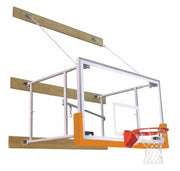 Side Fold 4'-6' Competitor Basketball Package, Orange