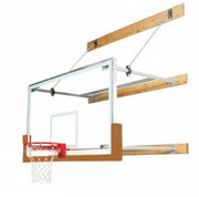 Stationary 4'-6' Competitor Basketball Package, Burnt Orange