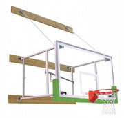 Stationary 4'-6' Competitor Basketball Package, Kelly Green
