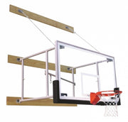 Side Fold 6'-8' Competitor Basketball Package, Black