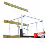 Side Fold 8'-12' Competitor Basketball Package, Black