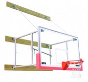 Side Fold 8'-12' Competitor Basketball Package, Pink