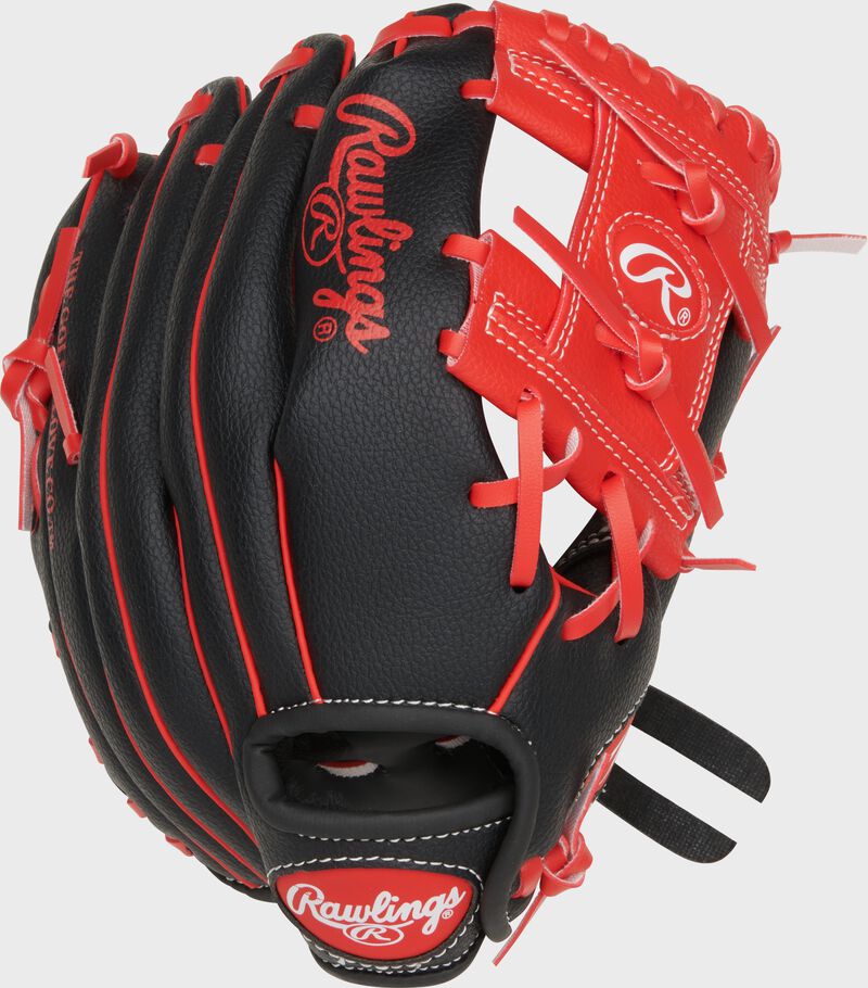Rawlings Players Series Youth 10-Inch Baseball Glove - Right Hand Thrower - Black