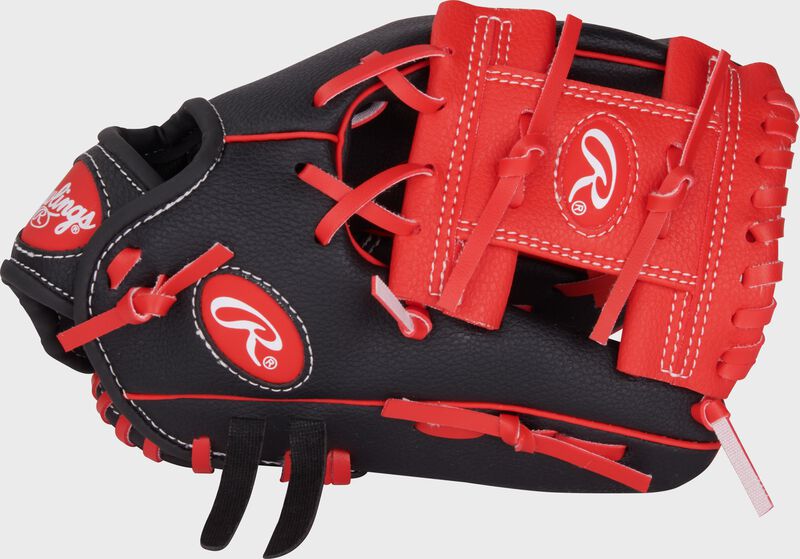Rawlings Players Series Youth 10-Inch Baseball Glove - Right Hand Thrower - Black