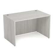 OfficeSource Laminate Desk Shell - 47''W x 30''D - Arcadia White