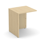 OfficeSource Laminate Reversible Return - 24"W x 24"D - Maple