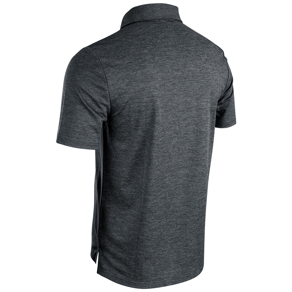 Varsity Short Sleeve Polo - Black - Adult - 4XL