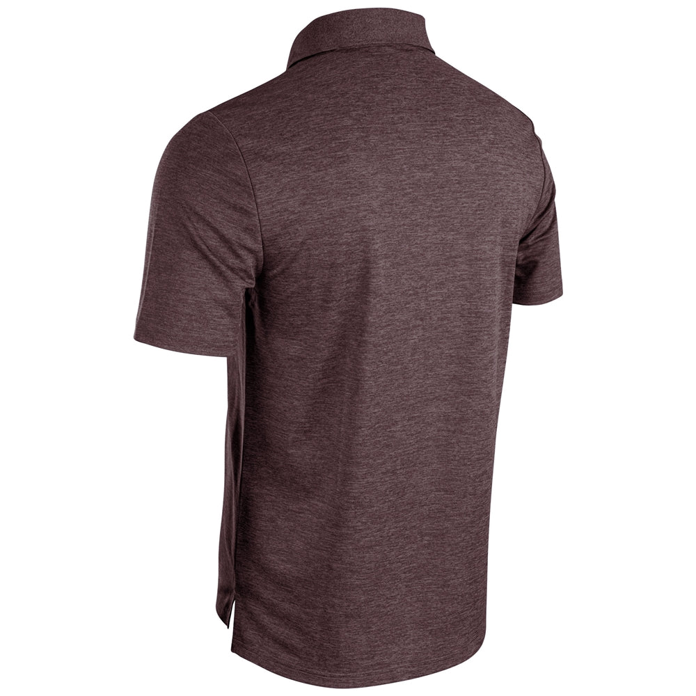 Varsity Short Sleeve Polo - Maroon - Adult - 4XL