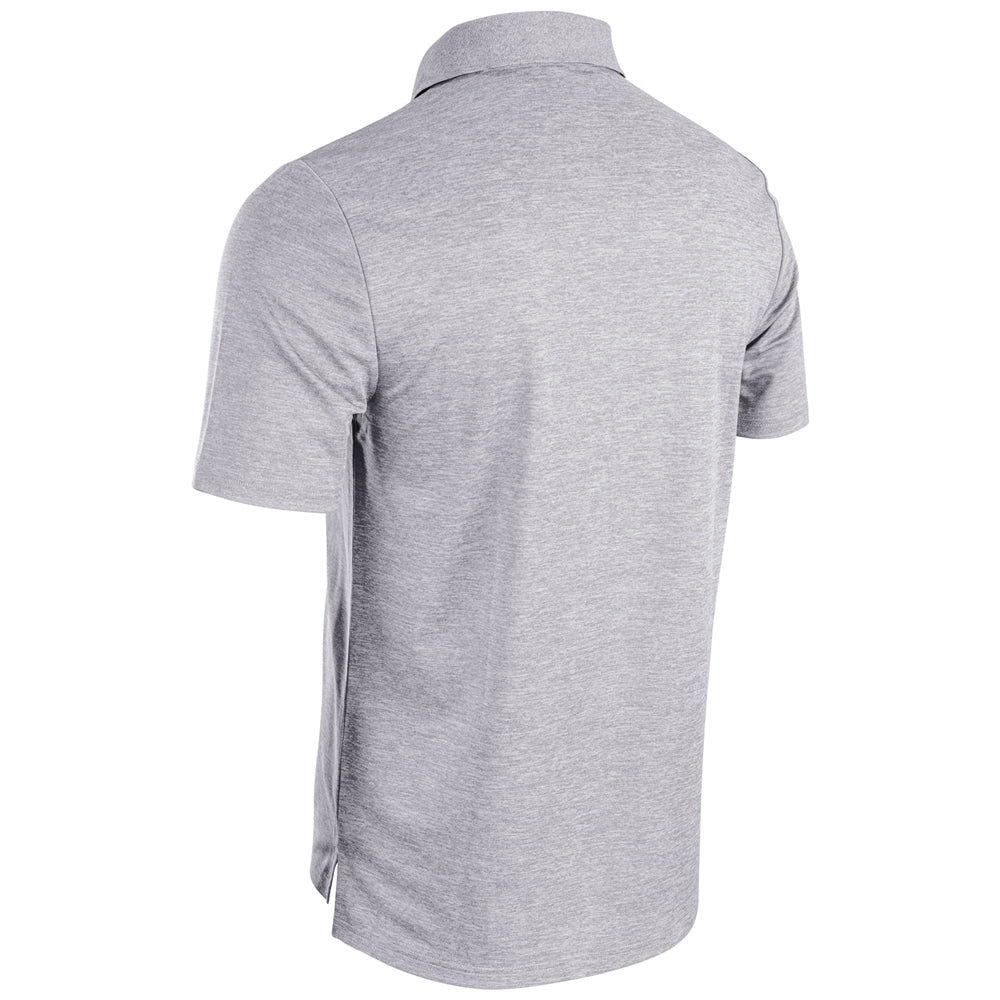 Varsity Short Sleeve Polo - Silver - Adult - Medium