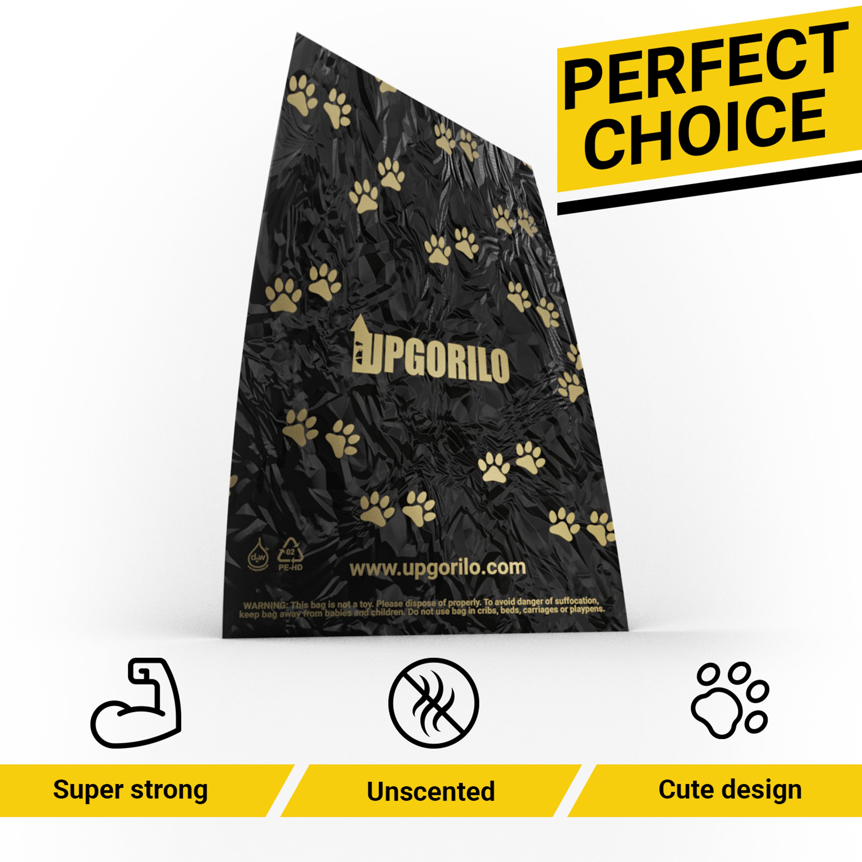 Kessler 20 Roll Set of 8 x 13 Unscented Premium Pet Waste Station Bags, 4000 Extra Thick and Strong Leak Proof Dog Waste Bags