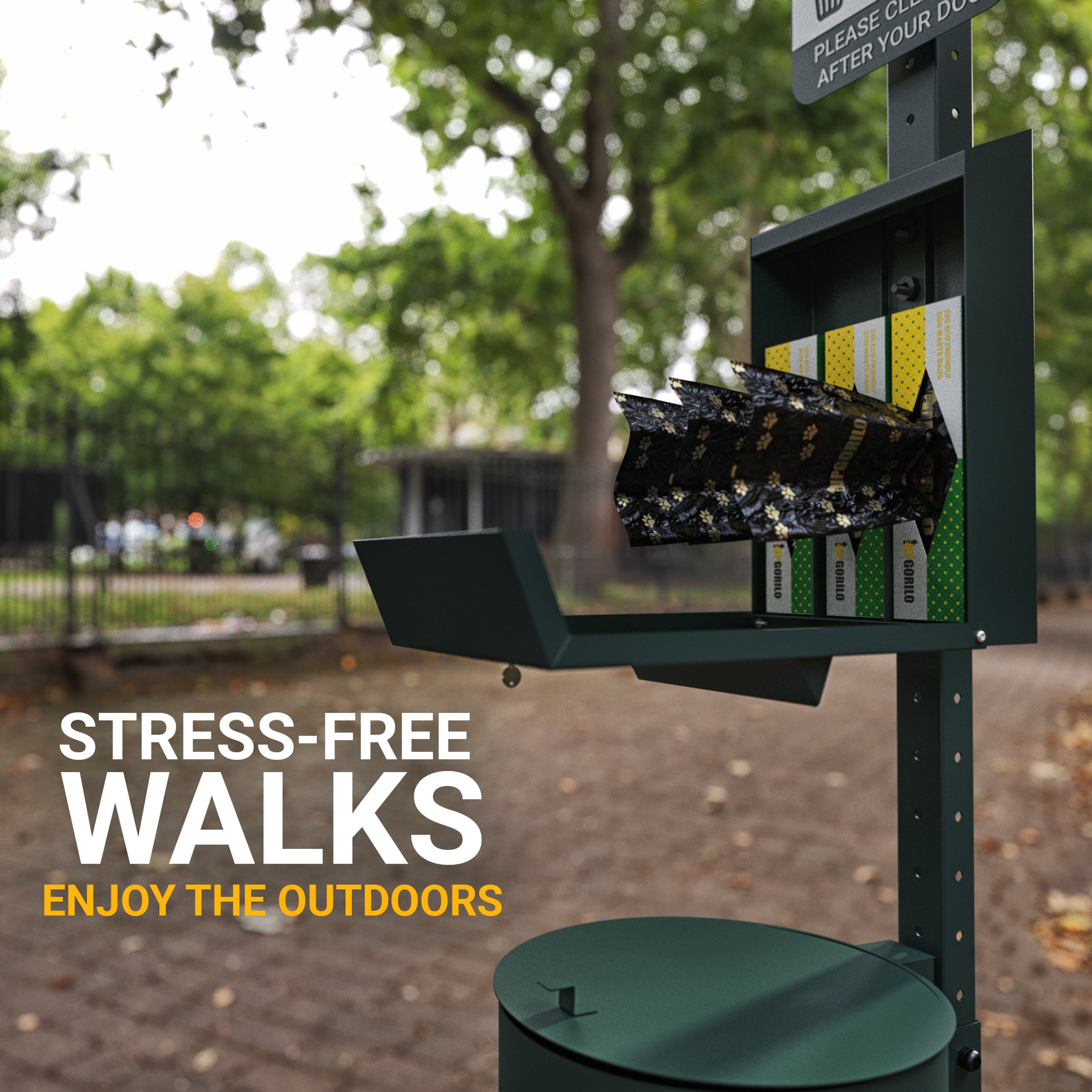 Kessler 20 Roll Set of 8 x 13 Unscented Premium Pet Waste Station Bags, 4000 Extra Thick and Strong Leak Proof Dog Waste Bags