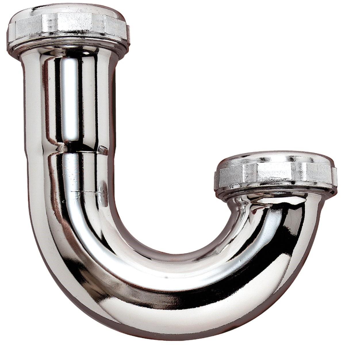1-1/4 In. Chrome Plated Brass J-Bend
