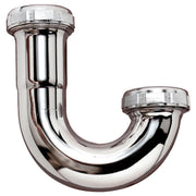 1-1/4 In. Chrome Plated Brass J-Bend