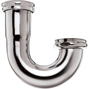 1-1/4 In. Chrome Plated Brass J-Bend