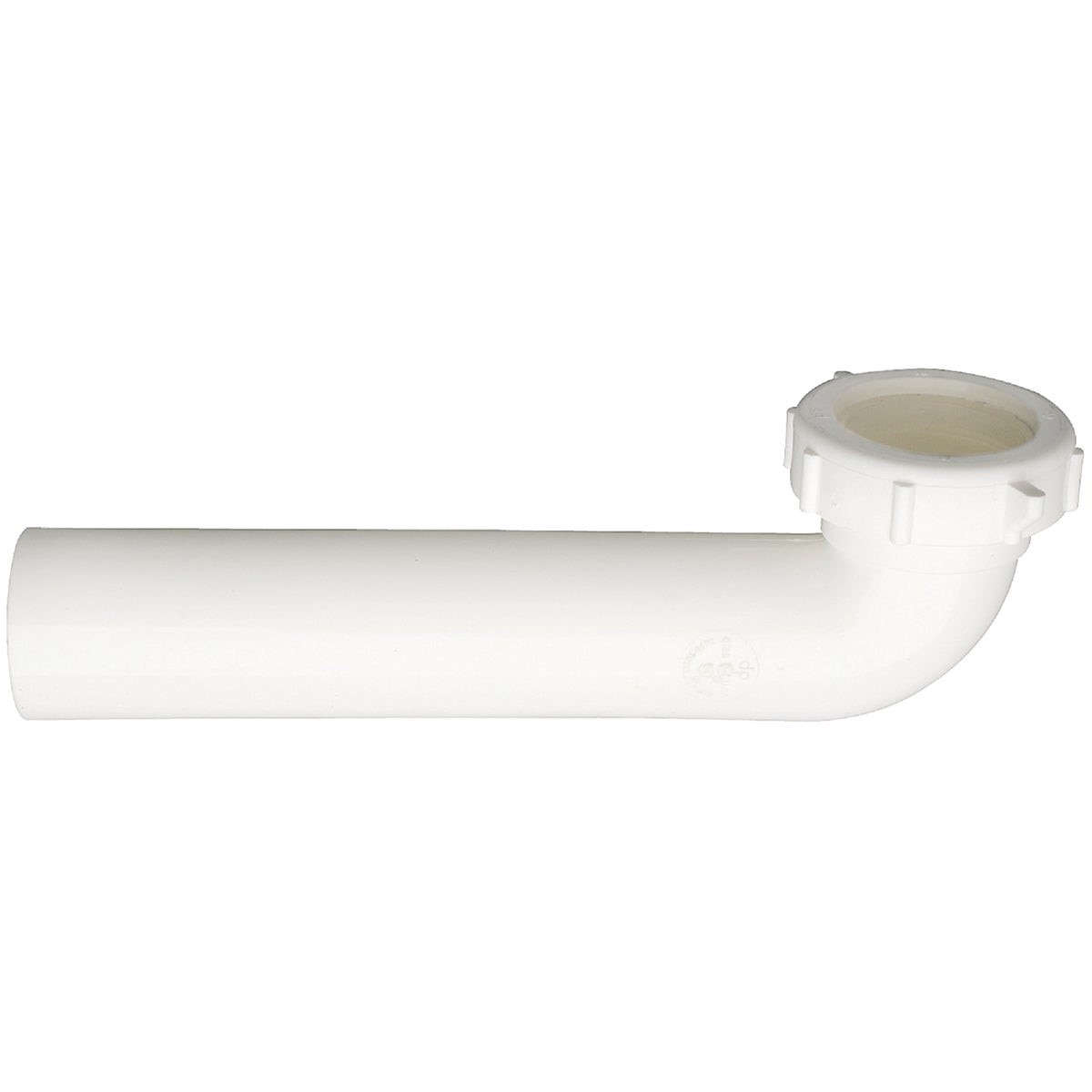 1-1/2 In. x 15 In. White Plastic Waste Arm