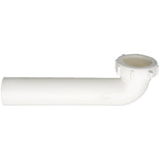 1-1/2 In. x 15 In. White Plastic Waste Arm