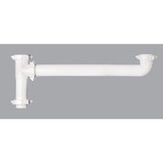 1-1/2 In. x 16 In. White Plastic End Outlet Waste