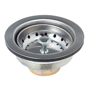 3-1/2 In. Stainless Steel Fixed Post Basket Strainer Assembly