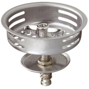 3-1/2 In. Stainless Steel Turn2Seal Threaded Post Basket Strainer Stopper