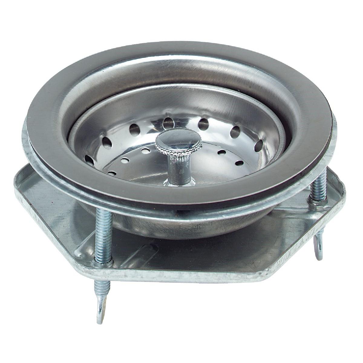 Stainless Steel Thumb Screw Style Basket Strainer Assembly