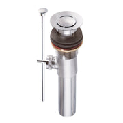 1-1/4 In. Chrome-Plated Brass Pop-Up Assembly