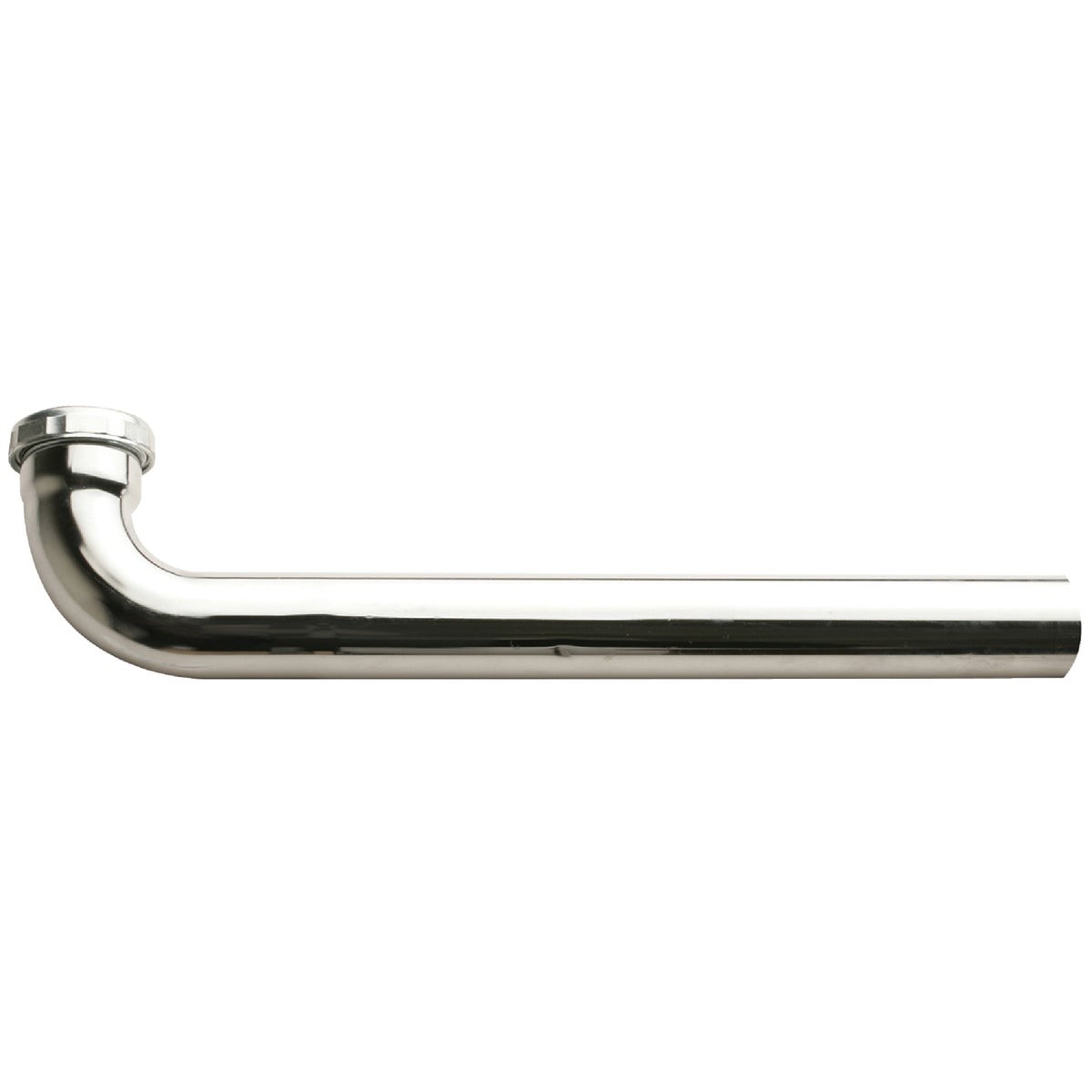 1-1/2 In. x 9-1/2 In. Satin Nickel Waste Arm