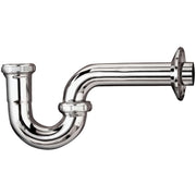 1-1/4 In. x 1-1/4 In. Chrome-Plated 22 Gauge Brass P-Trap