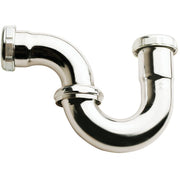 1-1/4 In. x 1-1/4 In. Satin Nickel Sink Trap