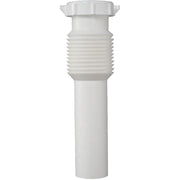 1-1/2 In. x 12 In. White Plastic Extension Tube